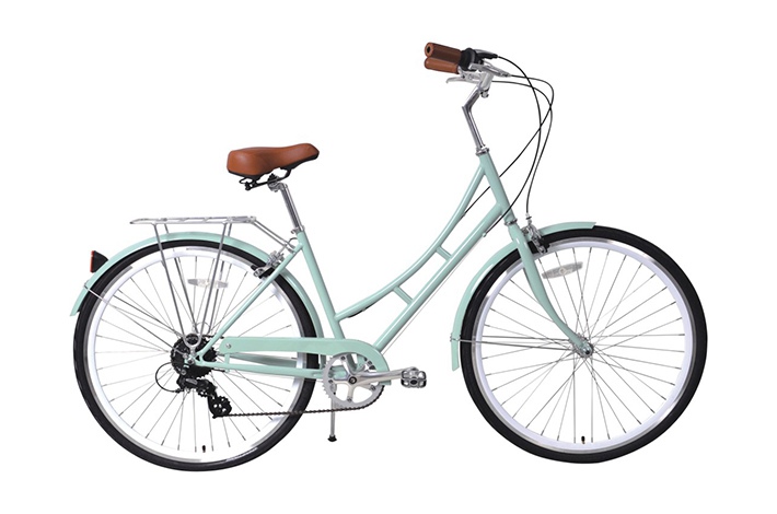 O fabricante de bicicletas da cidade apresenta como comprar bicicletas da cidade
